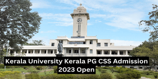 Kerala University Kerala PG CSS Admission 2023 Open; Apply till May 15
